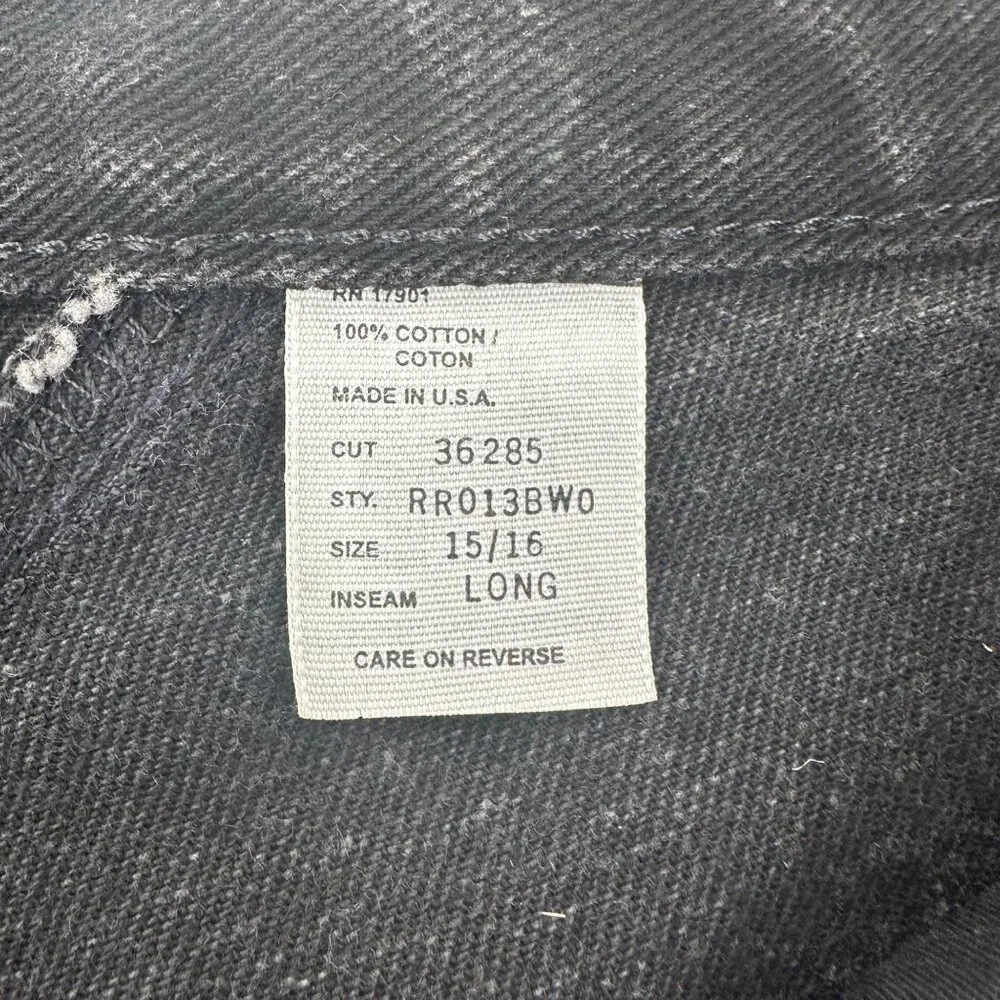Womens Rockies Black Super High Rise Pocketless Western Jeans - Picture 6 of 7